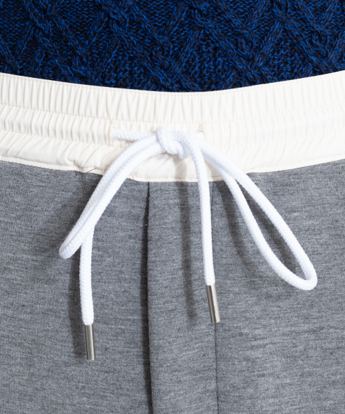 ABAHOUSE（アバハウス）の「ダンボールニットスリットパンツ（その他パンツ・メンズ・グレー/ブラック/カーキ・44/46/48）」の4枚目の写真