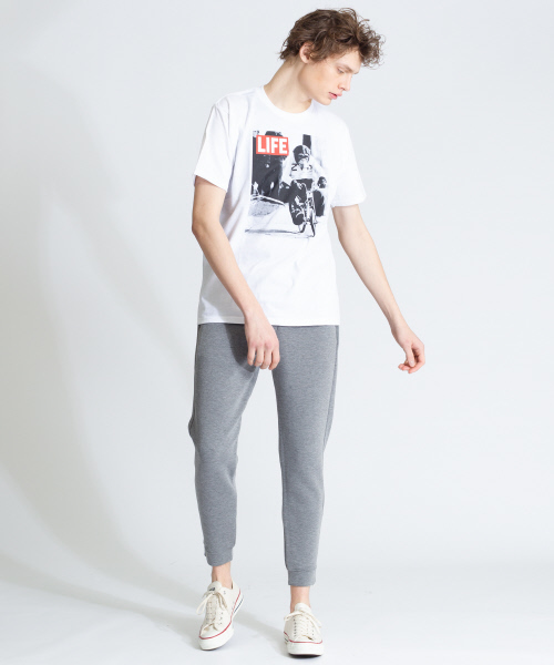 ABAHOUSE（アバハウス）の「ダンボールニットスリットパンツ（その他パンツ・メンズ・グレー/ブラック/カーキ・44/46/48）」の7枚目の写真