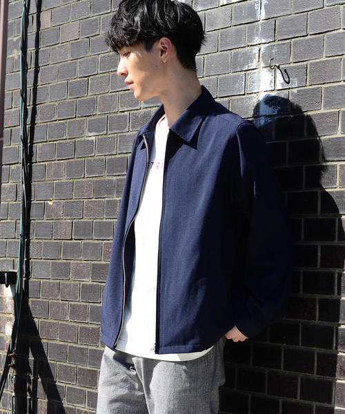 coen（コーエン）の「【FINEBOYS4月号掲載】チェックドリズラージャケット（ブルゾン・メンズ・ネイビー/その他1・SMALL/LARGE/MEDIUM）」の17枚目の写真