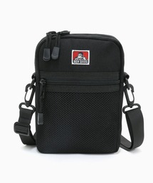 BEN DAVIS/ベンデイビス ワンポイント メッシュポケット ミニショルダーバッグ/ネックポーチ