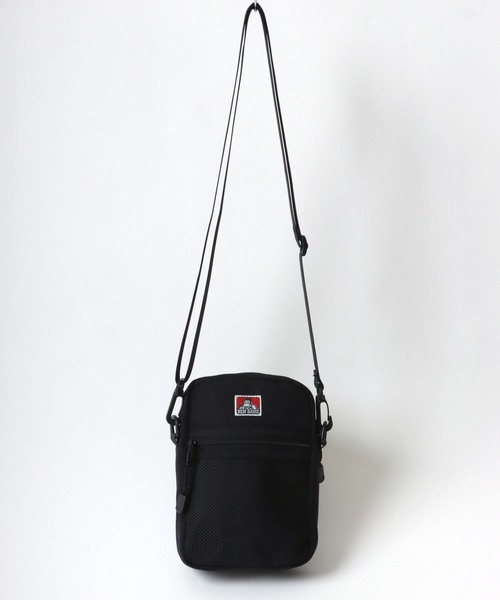 BEN DAVIS(ベンデイビス)の「BEN DAVIS/ベンデイビス ワンポイント メッシュポケット ミニショルダーバッグ/ネックポーチ(ショルダーバッグ・メンズ・ネイビー/ピンク/レッド/ブラック・FREE)」の19枚目の写真