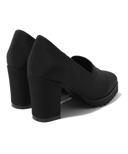 i（アイ）の「ゴムタンクソールパンプス（パンプス・レディース・ブラック/ホワイト・37/36/38）」の5枚目の写真