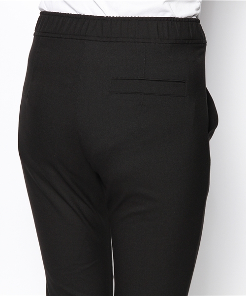 PLST（プラステ）の「裾ジップストレッチクロップドパンツ（その他パンツ・レディース・ブラック/ライトベージュ/オレンジ・0/2）」の10枚目の写真