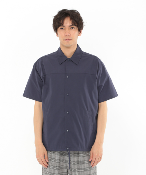 LAKOLE(ラコレ)の「半袖シャツコーチジャケット / LAKOLE(シャツ/ブラウス・メンズ・ホワイト/ライトブルー/ベージュ/ネイビー・MEDIUM/LARGE)」の13枚目の写真