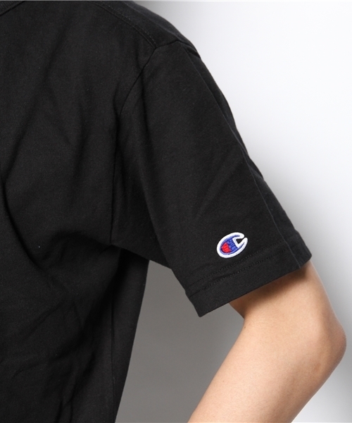 Champion（チャンピオン）の「WEGO/Champion Tシャツ（Tシャツ/カットソー・メンズ・ホワイト/ブラック/グリーン/ネイビー/レッド・LARGE/MEDIUM）」の7枚目の写真