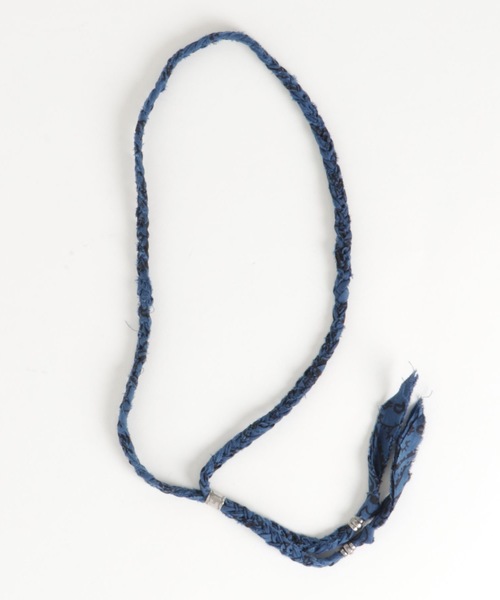 SunKu（サンク）の「【SunKu】サンク/バンダナ　ネックレス（ネックレス・メンズ・ブラック/ベージュ/ネイビー/ターコイズブルー/パープル/レッド/グリーン/パープル系その他/イエロー/オレンジ/インディゴブルー・FREE）」の7枚目の写真