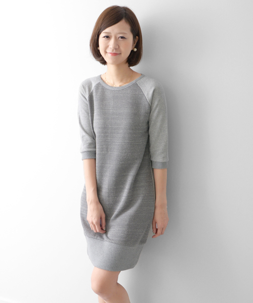 URBAN RESEARCH DOORS WOMENS(アーバンリサーチ ドアーズ ウィメンズ)の「DOORS 3ピースコンビワンピース(ワンピース・レディース・グレー/ブルー/ネイビー・FREE)」の5枚目の写真