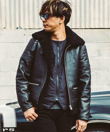 CRIMIE�i�N���C�~�[�j�́uB3 MOUTON LEATHER JACKET�i���C�_�[�X�W���P�b�g�j�v