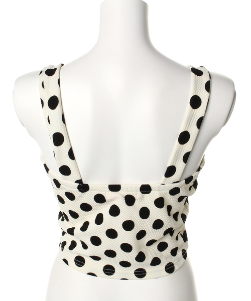 L.D.S.（エルディーエス）の「カットビスチェ（キャミソール・レディース・ネイビー系/シルバー系/ホワイト系/ブラック系・FREE）」の9枚目の写真