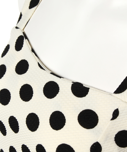 L.D.S.（エルディーエス）の「カットビスチェ（キャミソール・レディース・ネイビー系/シルバー系/ホワイト系/ブラック系・FREE）」の8枚目の写真