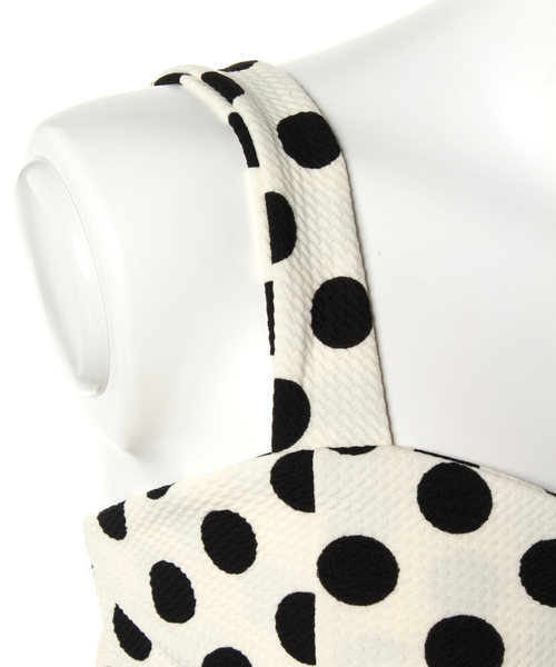 L.D.S.（エルディーエス）の「カットビスチェ（キャミソール・レディース・ネイビー系/シルバー系/ホワイト系/ブラック系・FREE）」の7枚目の写真