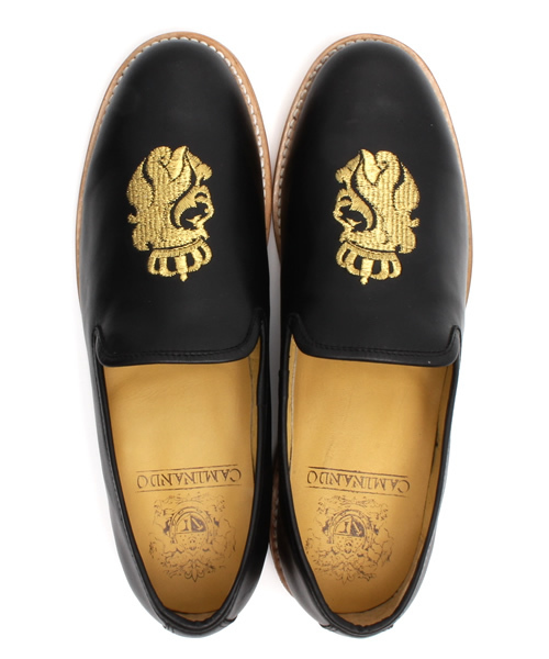 CIAOPANIC（チャオパニック）の「【CAMINAND】EmbroiderySlipOn（その他シューズ・メンズ・ブラウン/ブラック・9/8）」の10枚目の写真