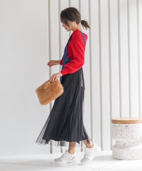 VIVIAN（ヴィヴィアン）の「メッシュコンビレースアップダッドスニーカー（スニーカー・レディース・ベージュ/ブラック/グレー/ピンク/パイソン/ホワイト/ストーン・S/M/L/LL）」の20枚目の写真