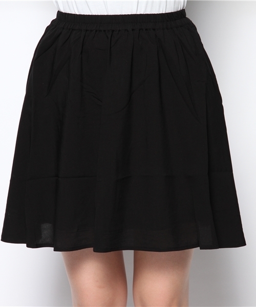 WEGO（ウィゴー）の「WEGO/レーヨンフレアスカート（スカート・レディース・オフホワイト/ブラック/レッド・FREE）」の7枚目の写真