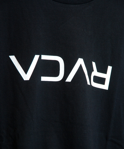 RVCA(ルーカ)の「RVCA-BIG FLIP RVCA LS TEE(AJ042054)(Tシャツ/カットソー・メンズ・ホワイト/ブラック・M/L)」の9枚目の写真