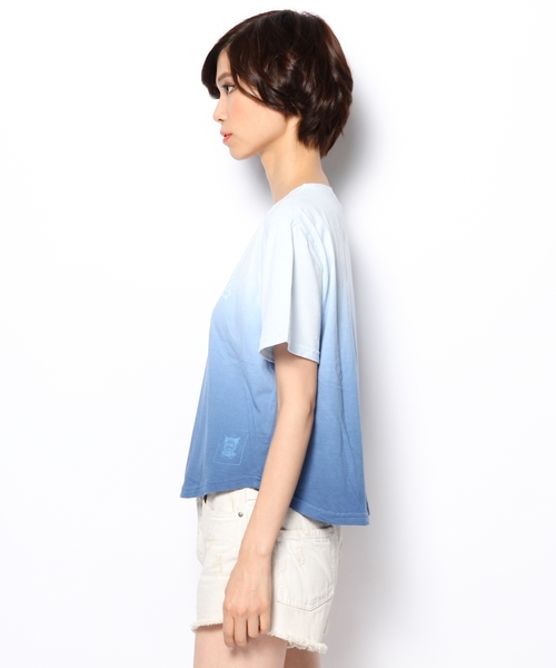 LB-03(エルビー・ゼロスリー)の「【MLB by LB-03】MLB グラデダイ SL TEE(Tシャツ/カットソー・レディース・ピンク系/ブルー系・FREE)」の4枚目の写真