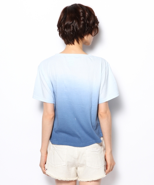 LB-03(エルビー・ゼロスリー)の「【MLB by LB-03】MLB グラデダイ SL TEE(Tシャツ/カットソー・レディース・ピンク系/ブルー系・FREE)」の5枚目の写真