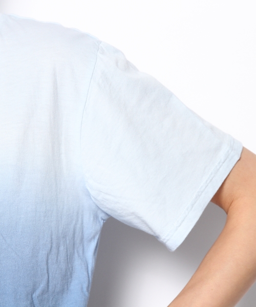 LB-03(エルビー・ゼロスリー)の「【MLB by LB-03】MLB グラデダイ SL TEE(Tシャツ/カットソー・レディース・ピンク系/ブルー系・FREE)」の7枚目の写真