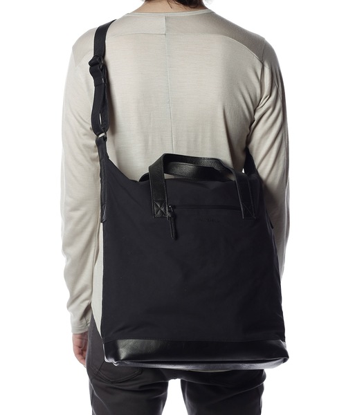 CRAMSHELL（クラムシェル）の「SHOULDER TOTE BAG（ショルダーバッグ・メンズ・ブラック・FREE）」の9枚目の写真