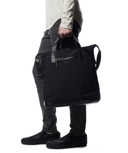 CRAMSHELL（クラムシェル）の「SHOULDER TOTE BAG（ショルダーバッグ・メンズ・ブラック・FREE）」の7枚目の写真