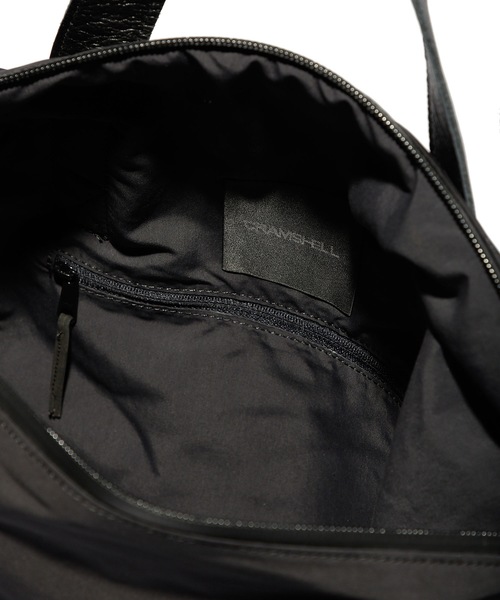 CRAMSHELL（クラムシェル）の「SHOULDER TOTE BAG（ショルダーバッグ・メンズ・ブラック・FREE）」の10枚目の写真