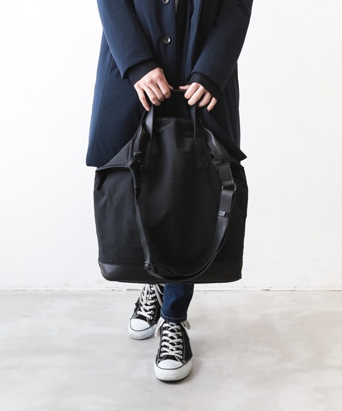 CRAMSHELL（クラムシェル）の「SHOULDER TOTE BAG（ショルダーバッグ・メンズ・ブラック・FREE）」の13枚目の写真