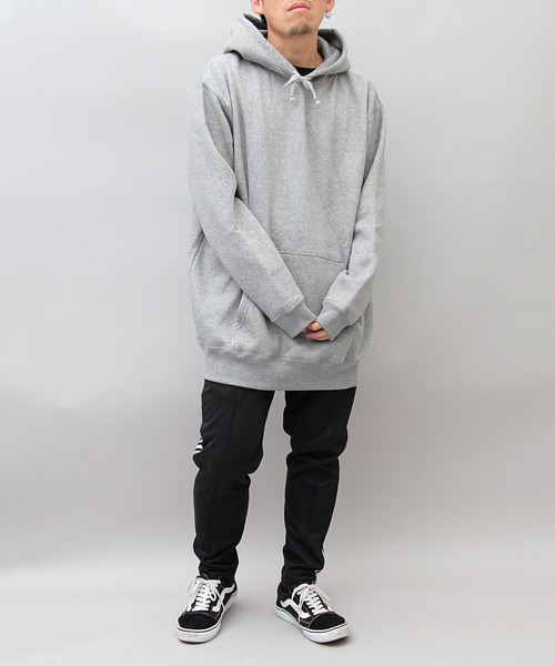 United Athle（ユナイテッドアスレ）の「裏起毛 ビッグサイズ プルオーバー スウェットパーカー（パーカー・メンズ・ホワイト/ブラック/ダークブラウン/グレー/パープル/バーガンディー/オリーブ・L/XL/XXL）」の22枚目の写真