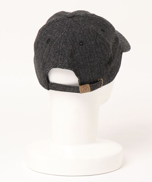 DEAD TOUR TRUCKING（デッドツアートラッキング）の「ヘリンボーン　ベースボールキャップ（キャップ・レディース・チャコール/ブラウン・FREE）」の13枚目の写真