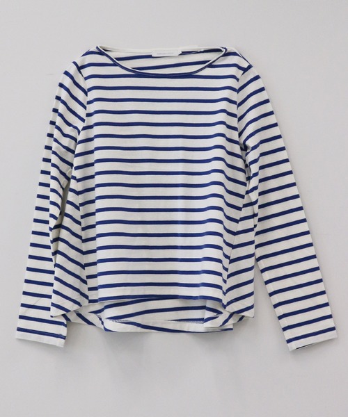 AMERICAN HOLIC(アメリカンホリック)の「ボーダーAラインフレアプルオーバー *(Tシャツ/カットソー・レディース・ブラック/ネイビー/オフホワイト/ピンク/ブルー/グリーン/LT.Gray・MEDIUM/LARGE)」の14枚目の写真