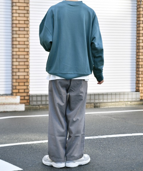 kutir(クティール)の「1タックチェックパンツ(その他パンツ・メンズ・ダークブラウン/ネイビー/グレー・SMALL/MEDIUM/LARGE)」の8枚目の写真