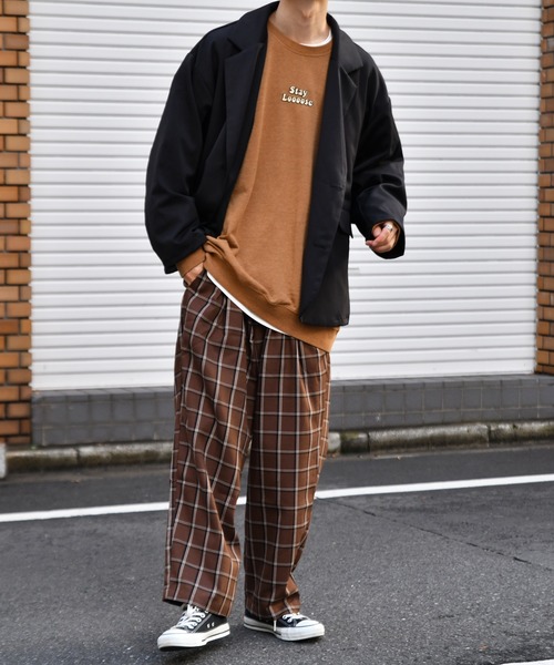 kutir(クティール)の「1タックチェックパンツ(その他パンツ・メンズ・ダークブラウン/ネイビー/グレー・SMALL/MEDIUM/LARGE)」の18枚目の写真