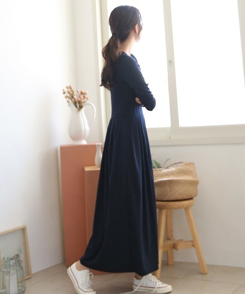 プリーツワンピース ワンピース Mayblue メイブルー のファッション Springコラボ Mayblue 3rd ワンピース Springコラボ