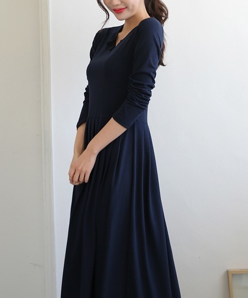 プリーツワンピース ワンピース Mayblue メイブルー のファッション Springコラボ Mayblue 3rd ワンピース Springコラボ