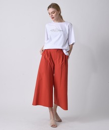 RAW FUDGE | バックスリットワイドパンツ(その他パンツ)