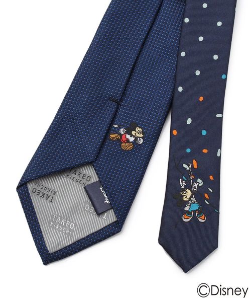 Disney（ディズニー）の「ミッキーマウス/ボルダリングネクタイ（ネクタイ・メンズ・ネイビー/ボルドー・80）」の5枚目の写真
