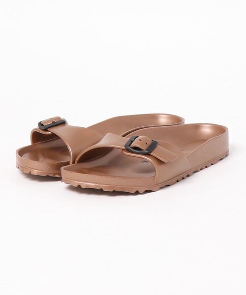 PUAL CE CIN（ピュアルセシン）の「BIRKENSTOCK MADRID EVA／ビルケンシュトック　マドリッド（サンダル・レディース・ホワイト/ブラック/ゴールド・MEDIUM/LARGE）」の3枚目の写真