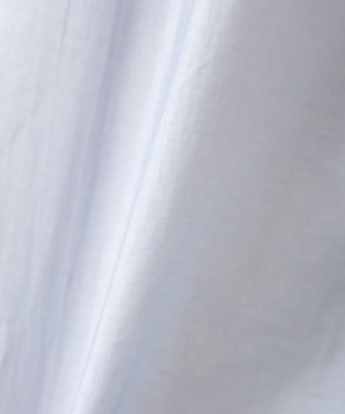 libelle more（リベル モア）の「シアーシャツ ワンピース（シャツワンピース・レディース・ブルー/ベージュ/ブラウン/オフホワイト/ネイビー・FREE）」の15枚目の写真