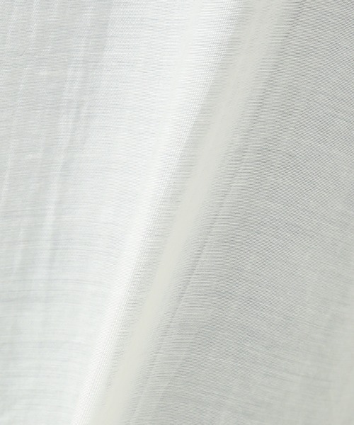 libelle more（リベル モア）の「シアーシャツ ワンピース（シャツワンピース・レディース・ブルー/ベージュ/ブラウン/オフホワイト/ネイビー・FREE）」の20枚目の写真