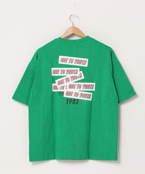 DING（ディング）の「DING/ODE TO YOUTH Tシャツ（Tシャツ/カットソー・レディース・グリーン/ホワイト/ブラック・FREE）」の22枚目の写真