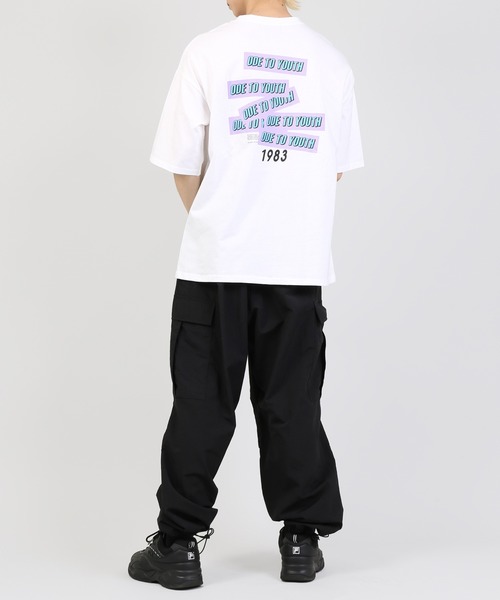 DING（ディング）の「DING/ODE TO YOUTH Tシャツ（Tシャツ/カットソー・レディース・グリーン/ホワイト/ブラック・FREE）」の5枚目の写真
