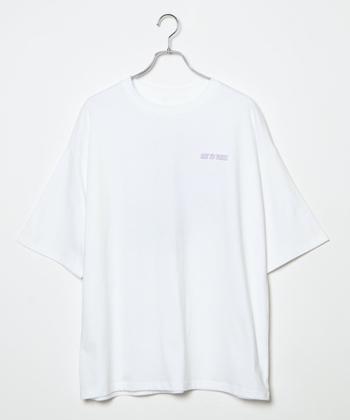 DING（ディング）の「DING/ODE TO YOUTH Tシャツ（Tシャツ/カットソー・レディース・グリーン/ホワイト/ブラック・FREE）」の7枚目の写真