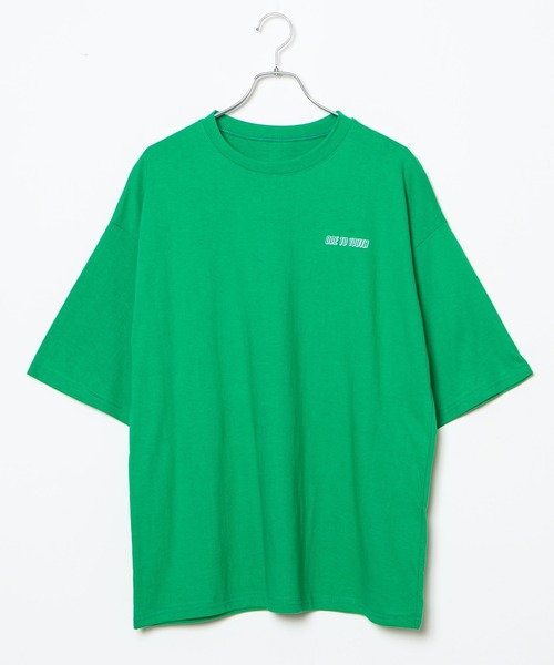 DING（ディング）の「DING/ODE TO YOUTH Tシャツ（Tシャツ/カットソー・レディース・グリーン/ホワイト/ブラック・FREE）」の9枚目の写真