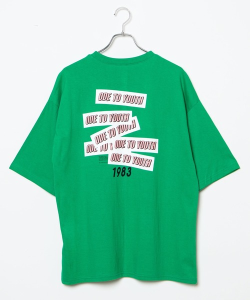 DING（ディング）の「DING/ODE TO YOUTH Tシャツ（Tシャツ/カットソー・レディース・グリーン/ホワイト/ブラック・FREE）」の10枚目の写真