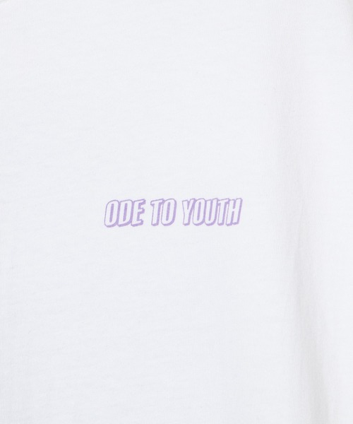 DING（ディング）の「DING/ODE TO YOUTH Tシャツ（Tシャツ/カットソー・レディース・グリーン/ホワイト/ブラック・FREE）」の11枚目の写真