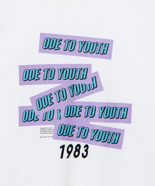 DING（ディング）の「DING/ODE TO YOUTH Tシャツ（Tシャツ/カットソー・レディース・グリーン/ホワイト/ブラック・FREE）」の12枚目の写真