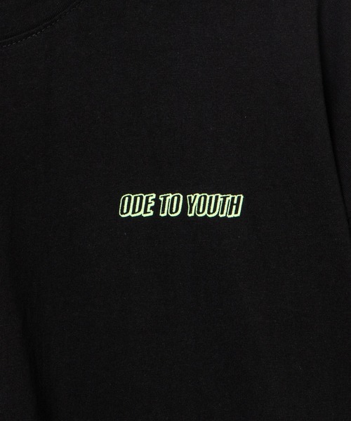 DING（ディング）の「DING/ODE TO YOUTH Tシャツ（Tシャツ/カットソー・レディース・グリーン/ホワイト/ブラック・FREE）」の13枚目の写真