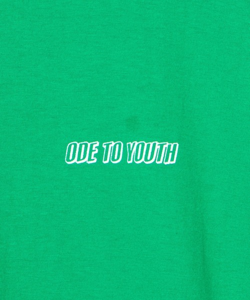 DING（ディング）の「DING/ODE TO YOUTH Tシャツ（Tシャツ/カットソー・レディース・グリーン/ホワイト/ブラック・FREE）」の15枚目の写真