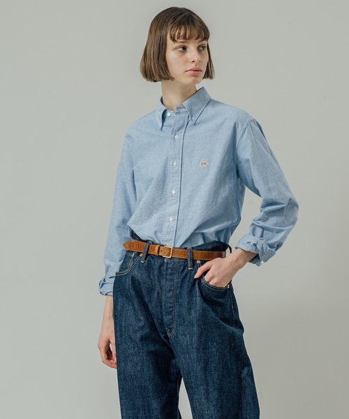 Scye - 【Scye】先染めOX BDシャツ SOLID Scye（サイ）の「【Scye】〈別注〉先染めOX BDシャツ SOLID