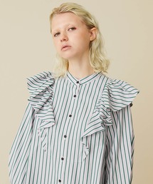 INella | 【INella(イネラ)】ラッフルボリュームスリーブシャツ(シャツ/ブラウス)