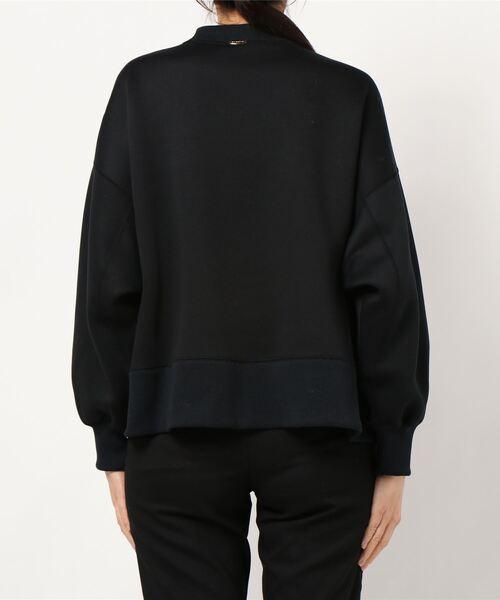 PICCIN（ピッチン）の「【日本製】ダンボールニットプルオーバー（Tシャツ/カットソー・レディース・ブラック/ベージュ/パープル・M）」の6枚目の写真